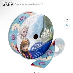 FROZENRibbon (10) bulk 10; BRAND NEW APPOX 33 yards